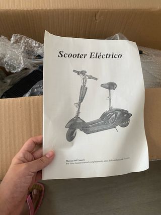 Scooter Eléctrico Plegable