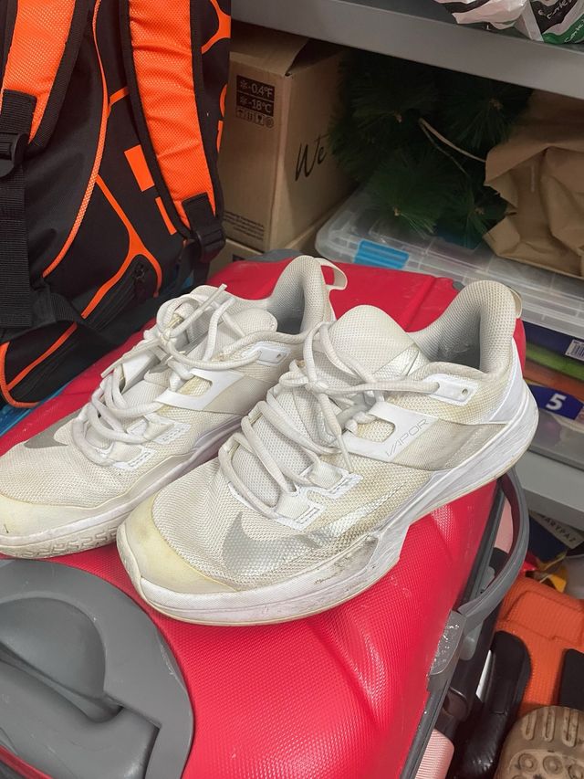 Zapatillas Nike Vapor blancas