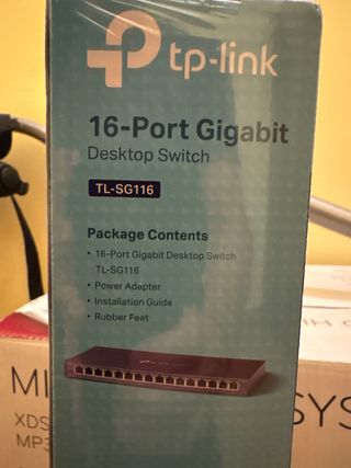 Switch TP-LINK 16 puertos Gigabit TL-SG116