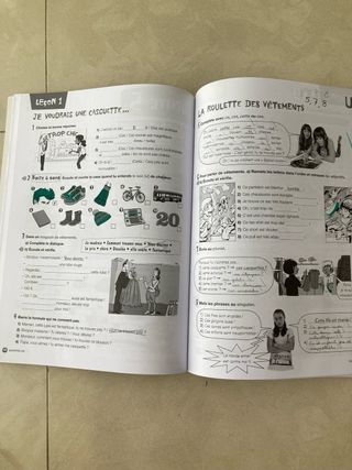 PARACHUTE 1 PACK CAHIER D'EXERCICES con CD