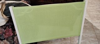 Silla plegable camping - verde