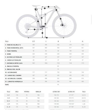 Orbea oiz carbono talla L