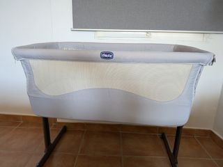 Minicuna Chicco Next2Me Gris colecho