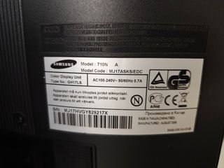 Monitor Samsung SyncMaster 710N