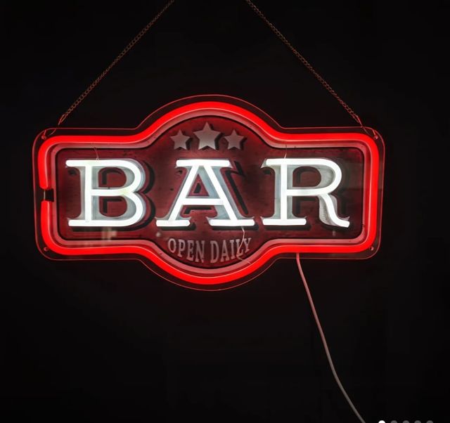 Lampada Neon LED - "BAR" Vintage