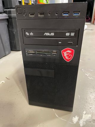 Caja PC ASUS - Placa, Procesador i3 séptima Gen.