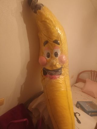 Peluche plátano gigante 150 cm