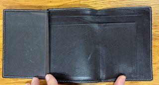 Cartera hombre piel marrón