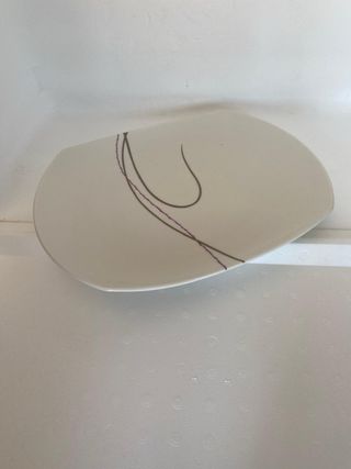 Vajilla porcelana blanca 