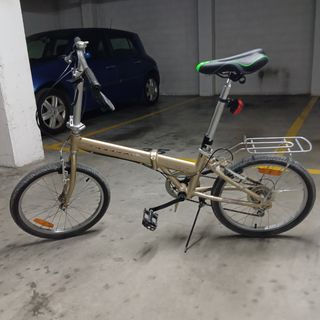 Bicicleta plegable boomerang aluminio
