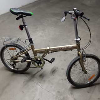 Bicicleta plegable boomerang aluminio