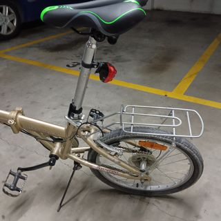 Bicicleta plegable boomerang aluminio