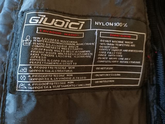 Giubbotto moto donna Giudici