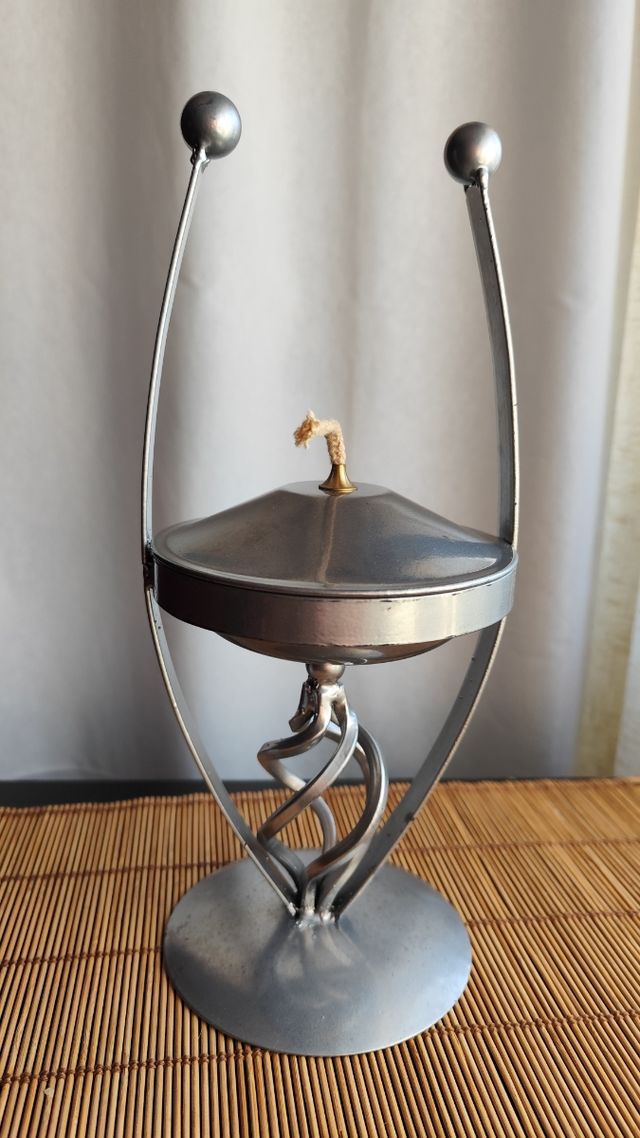 Lampara de aceite vintage