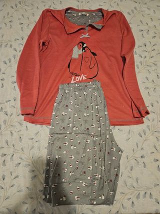 Pijama Invierno - Pingüinos