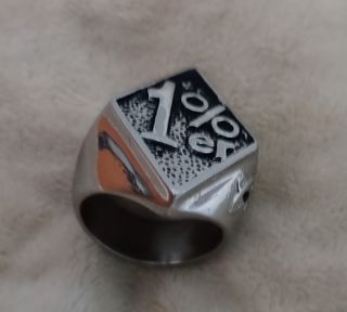 Anillo 1%er Acero Inoxidable