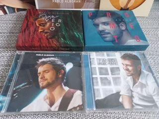 Colección de CDs Pablo Alborán