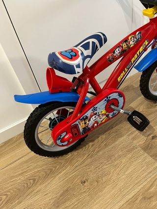 Bicicleta Paw Patrol niños