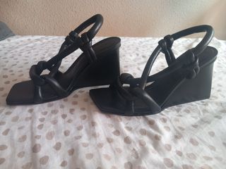 Sandalias jara Martínez color negro
