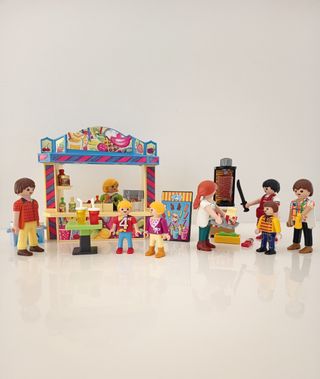 Playmobil Kebab y Puesto de Helados 
