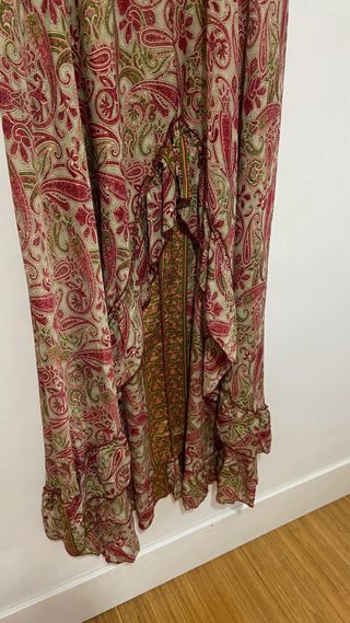 Vestido boho largo estampado