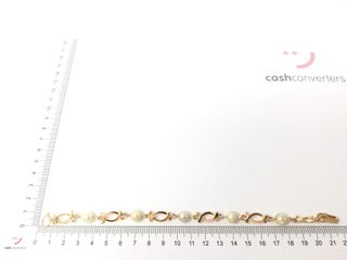 E450605-0 Pulsera Oro 18K Con Perla