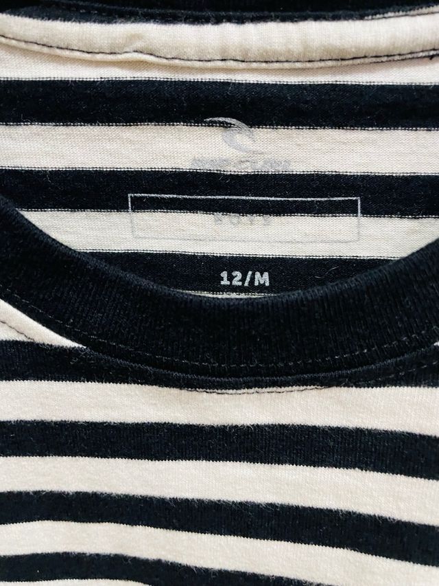 Camiseta Rip Curl rayas niño