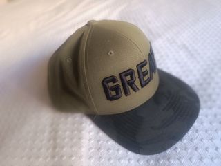 Gorra GREAT I AM  camuflaje verde