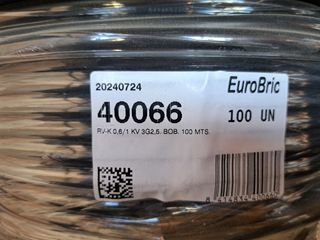 Cable RV-K 100m 3G2,5