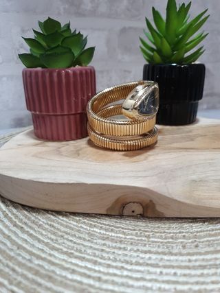 Reloj de serpiente - Dorado