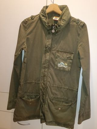 Cazadora Roxy verde oliva