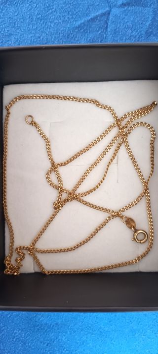 Cadena oro 18k - 750 como nueva