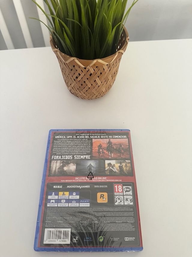 Red Dead Redemption 2 PS4 (PlayStation 4) precinta