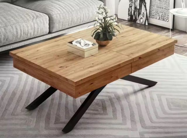 Mesa centro extensible - elevacion electrica