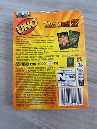 UNO Dragon Ball Z: Gioco di Carte