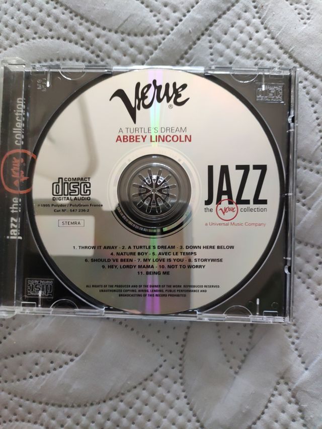 CD Abbey Lincoln - A Turtle's Dream