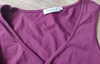3 Camisetas Tirantes Deporte - Negro, Morado