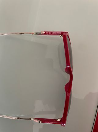 Gafas Zafig x Voltaire rojas