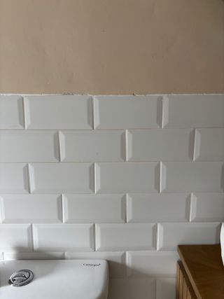 Azulejos blancos 7x15cm - baño o cocina