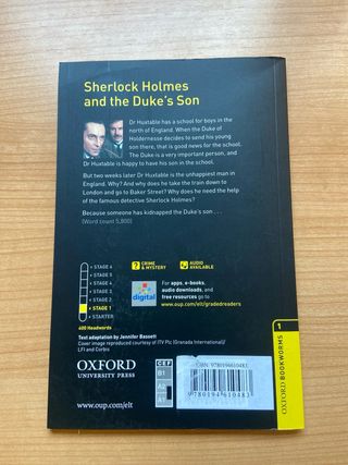 Sherlock Holmes and the Duke’s Son