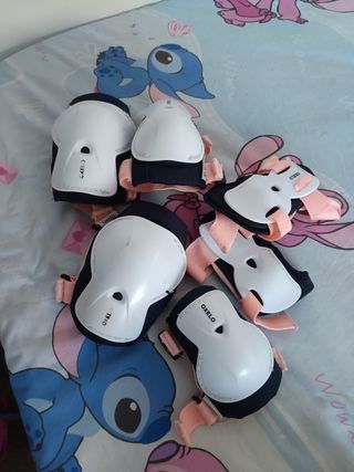 Rodilleras, coderas y muñequeras niño talla xs