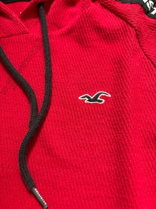 Sudadera Hollister roja 14-16