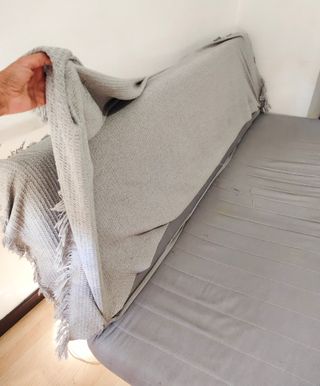 Sofá cama clic-clac Ikea gris ESCUCHO OFERTAS