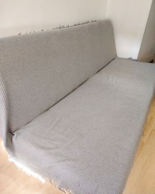 Sofá cama clic-clac Ikea gris ESCUCHO OFERTAS