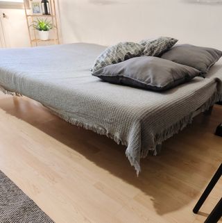 Sofá cama clic-clac Ikea gris ESCUCHO OFERTAS