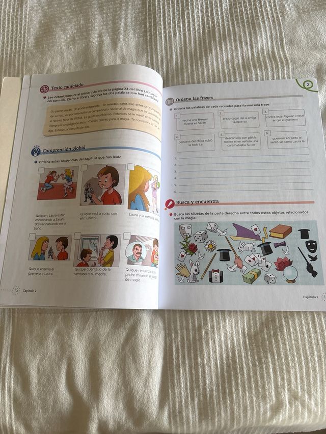 La magia del samurái Juego de Lectura: 189