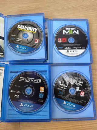 4 juegos PS4: Call of Duty & Star Wars