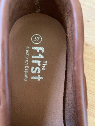 Zapatos The First marrones -talla 37