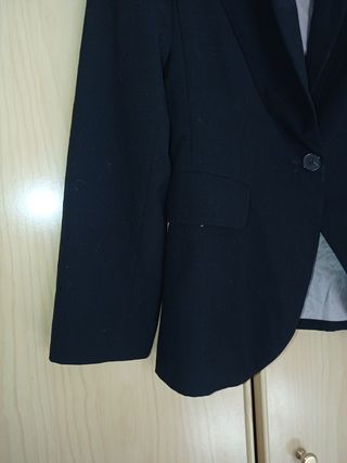 Blazer Zara negro mujer - Talla M
