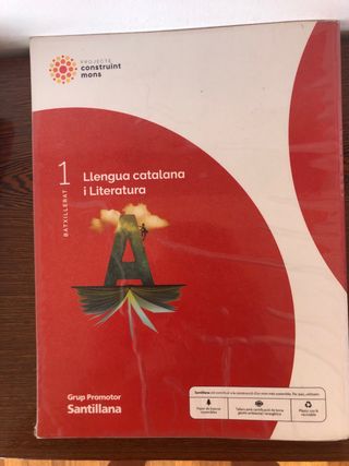 LLENGUA CATALANA I LITERATURA 1 BTX CONSTRUINT ...